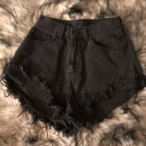 UNIF Vada high waisted shorts